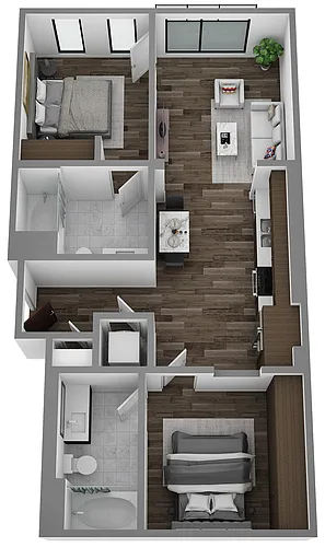 Floor plan B2