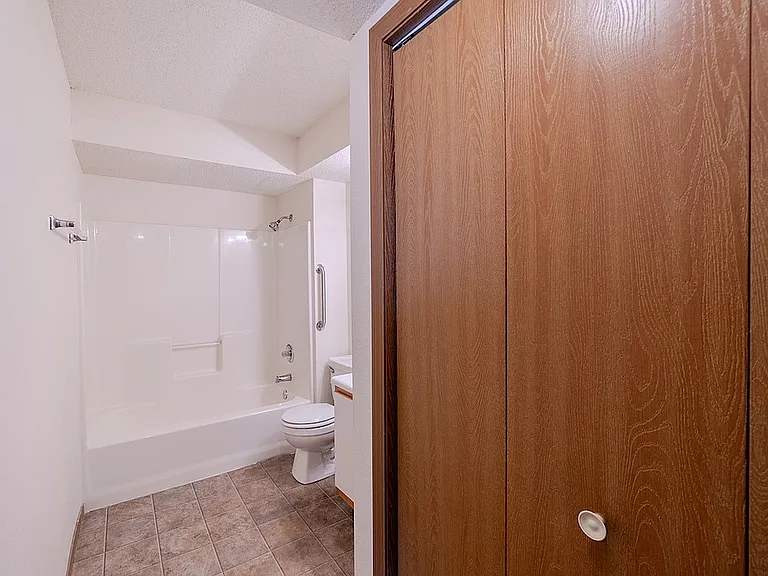 Spacious Bathroom Entry