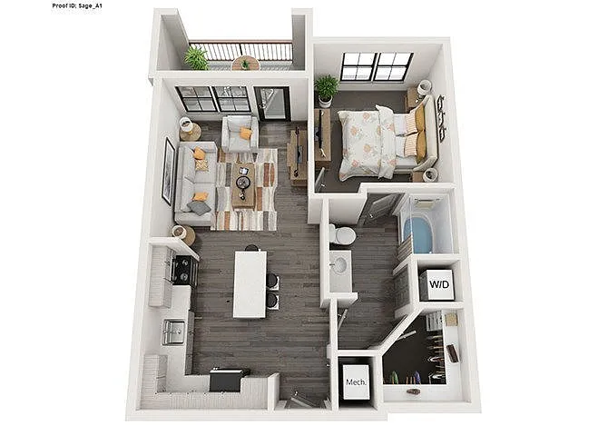 Floor plan A1