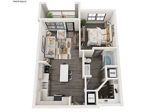 Floor plan A1