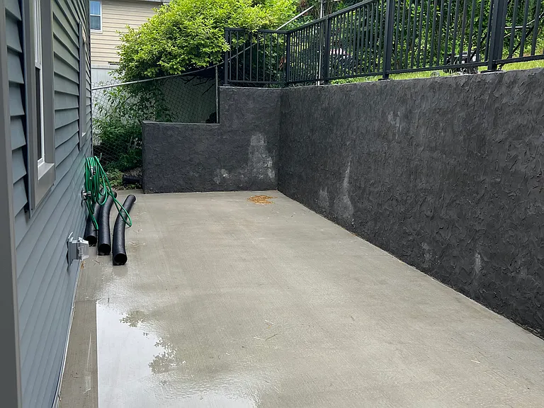 Back patio