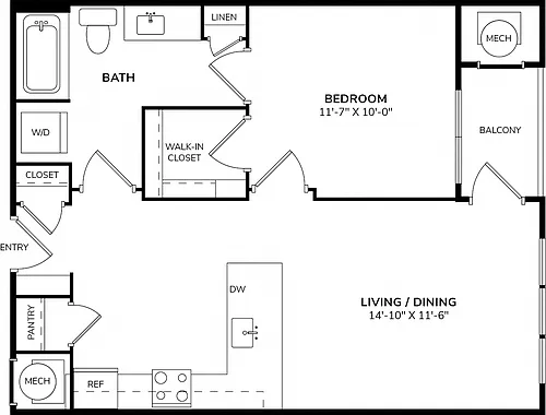 Floor plan A1