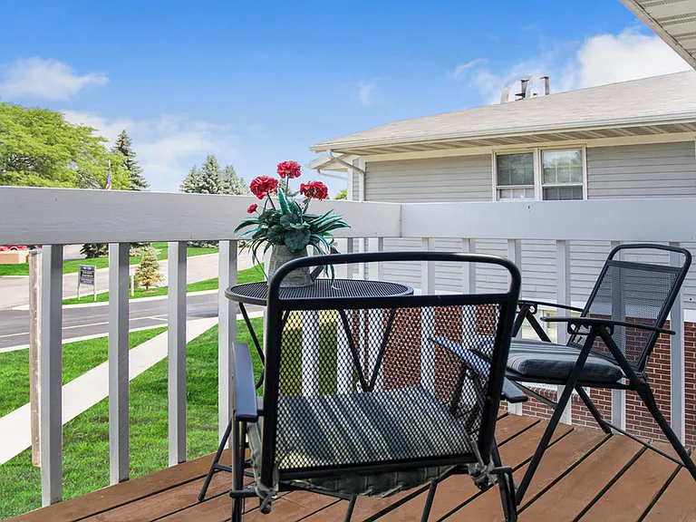 Foxcroft Apartments Private Patio