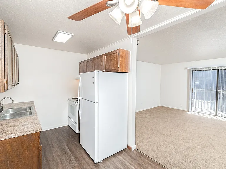 Kitchen and Living Area