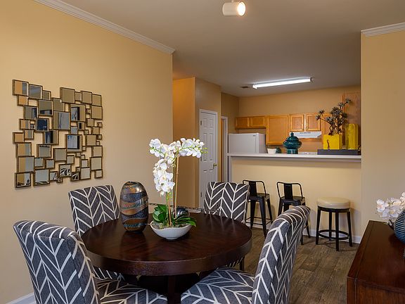 Bar-level seating is available with select floorplans