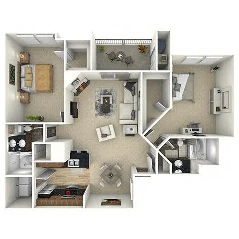 Floor plan B3