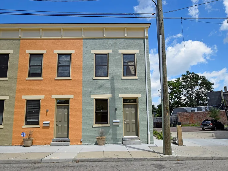 Street side entrance