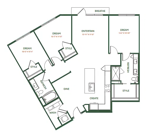 Floor plan C3