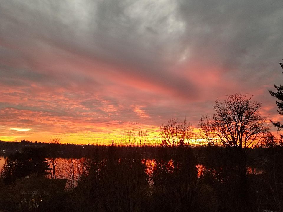 Beautiful sunsets from your kitchen, living room and deck