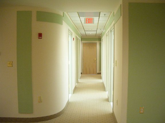 Corridor for Exam rooms