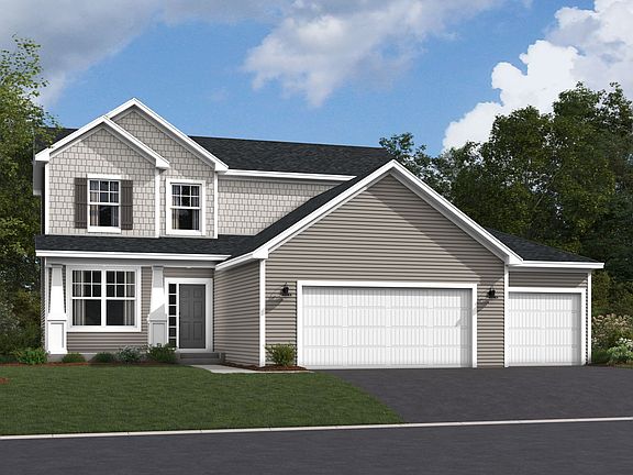 Bloomington 3-Car Elevation C