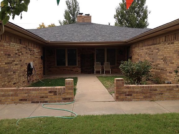 Looking at the place from the front