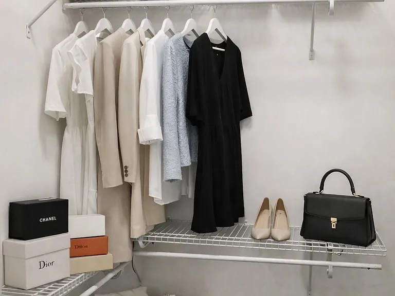 Walk-in Closet *Virtually Staged*