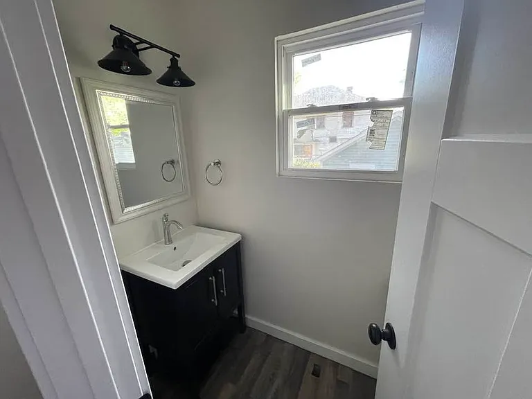 half bathroom first floor