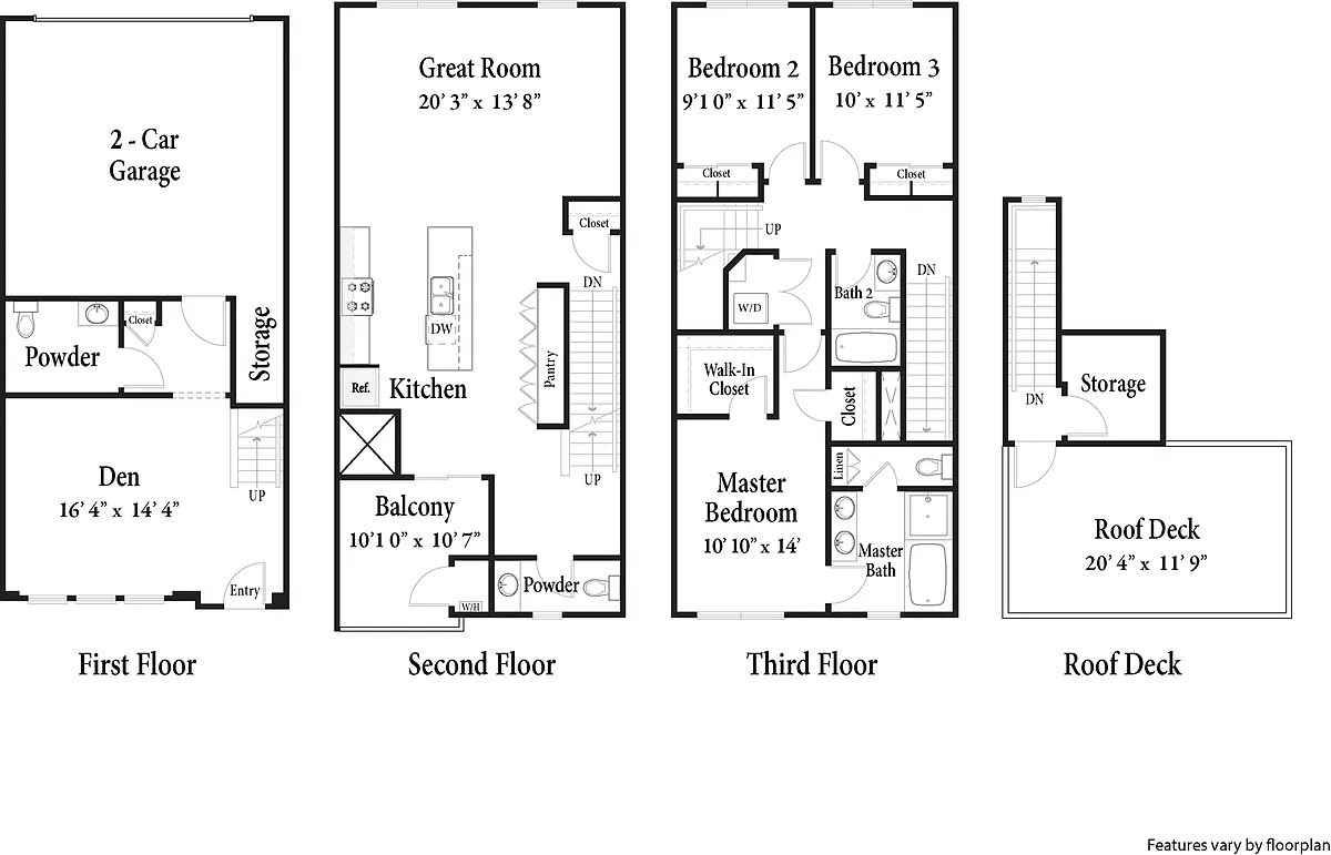 Floor plan C4T