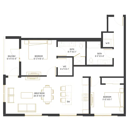 Floor plan D9