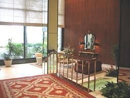 Lobby and Pond