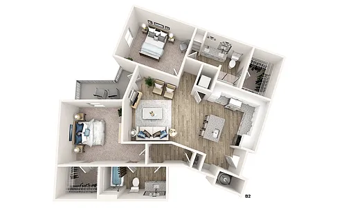 Floor plan B2