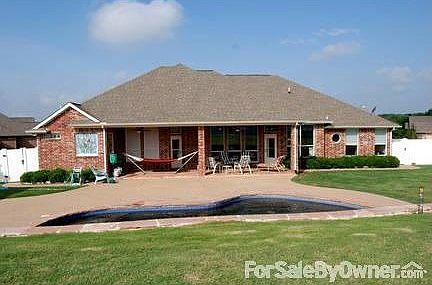 Rear view house, patio, deck & pool