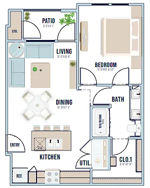 Floor plan A1