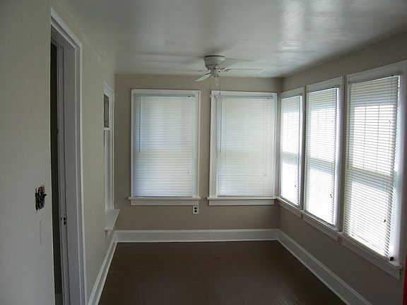Enclosed front porch