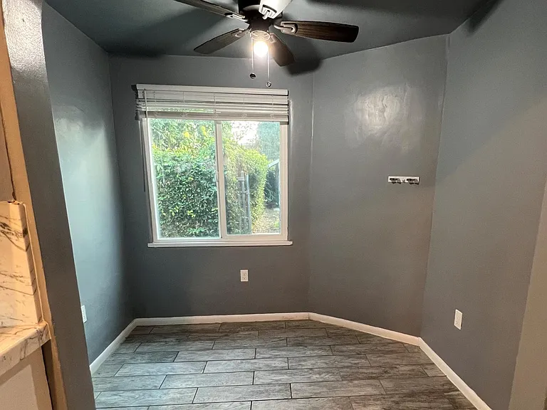 Breakfast nook with window
