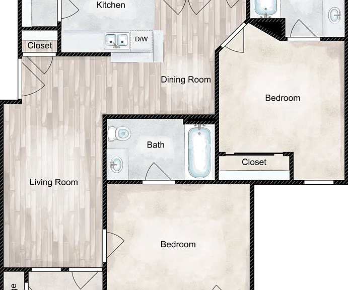 The Quinns Classic Floorplan Diagram