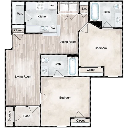 Floor plan The Quinns Classic