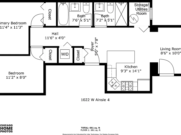 1022 W Ainslie St #3 — Photo 2