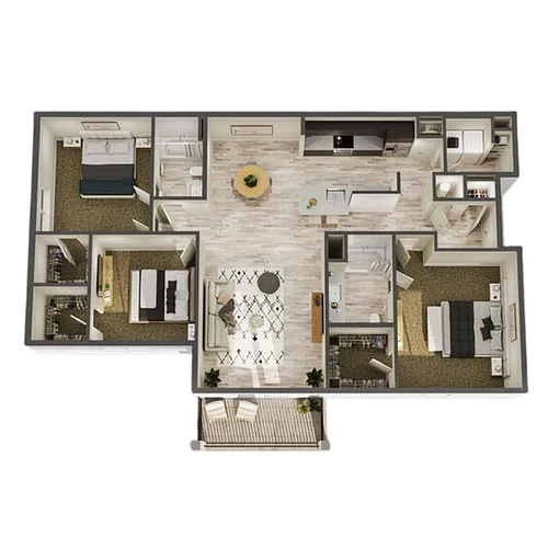 Floor plan C