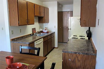 Kitchen in a two bed