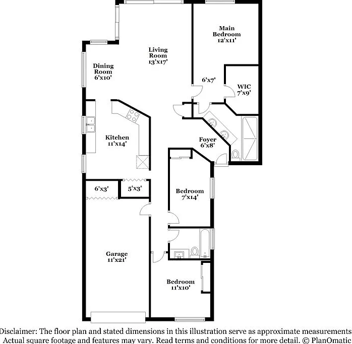3 bed, 2.0 bath, 1404 sqft, $2,275 — Photo 2