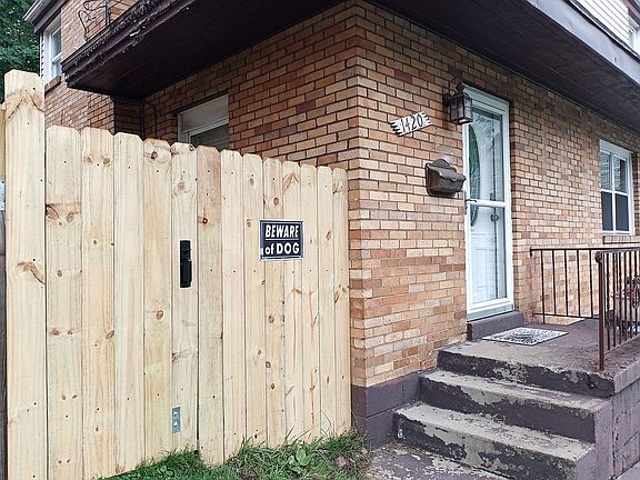 New front gate and fence