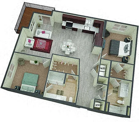 Floor plan Lewis