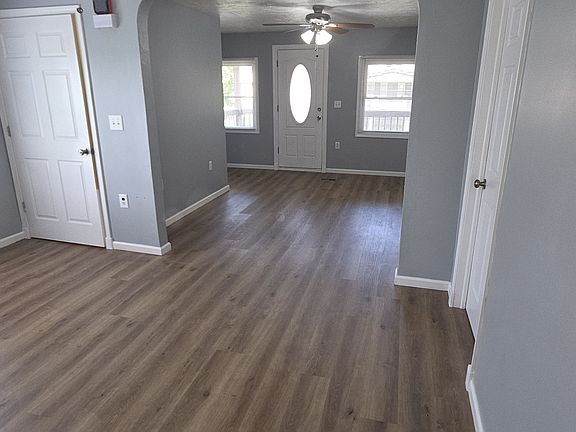 New luxury vinyl plank flooring throughout the entire space.