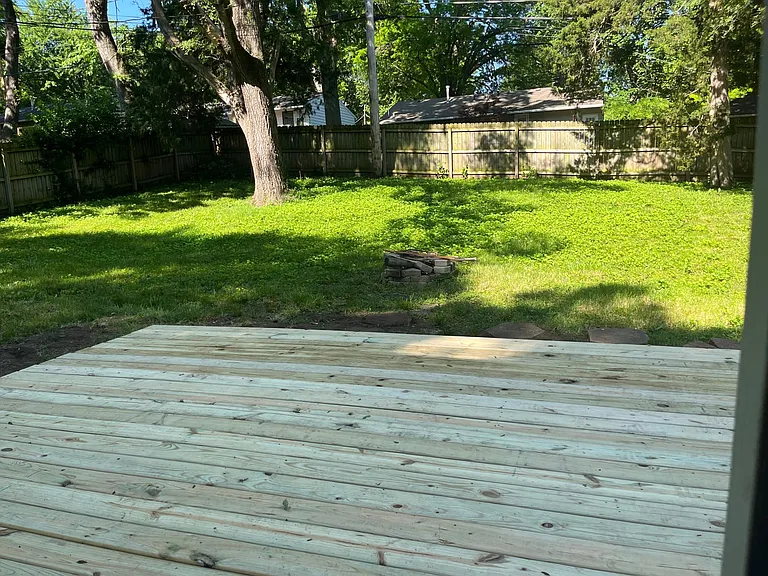 Large new Deck!