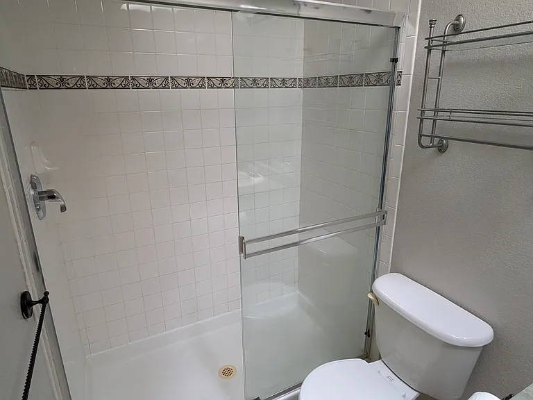 Master bathroom with walk in shower