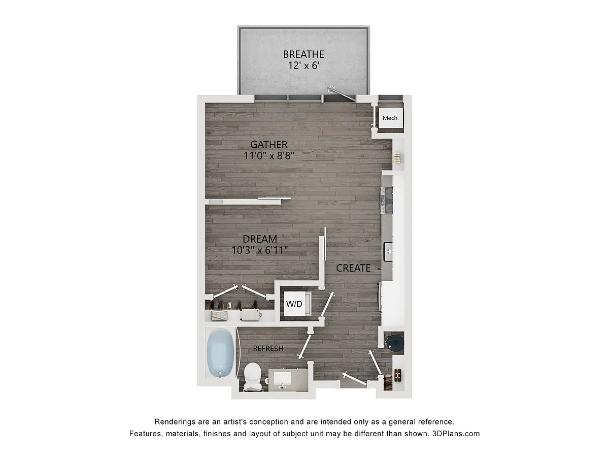 Floor plan JA1.3