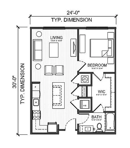 Floor plan Dogwood