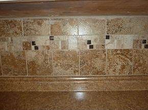 Gorgeous tile back splash