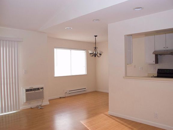 Dining room and open kitchen.