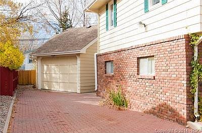 The detached garage.