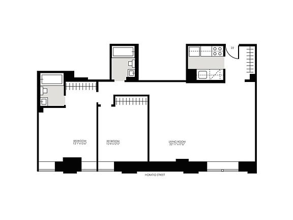 2nd image of 95 Horatio St APT 422