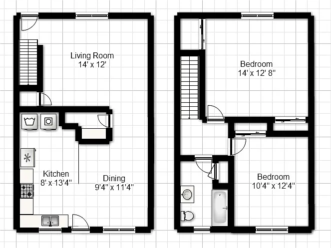 Floor plan Townhome