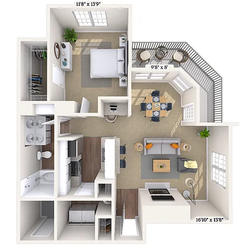 Floor plan Manet
