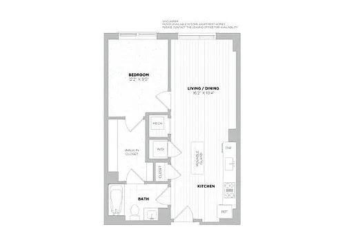 Floor plan Dylan 1L