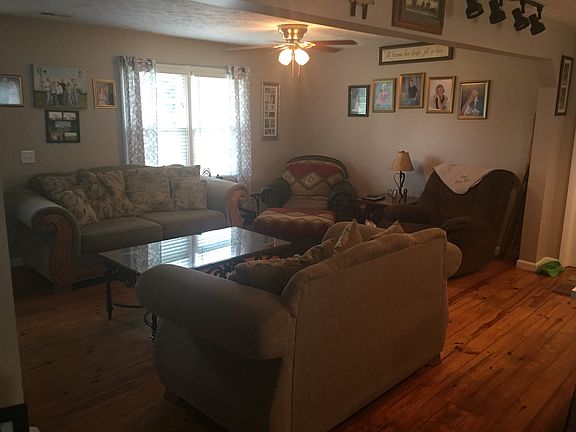 Large open kitchen/living. 