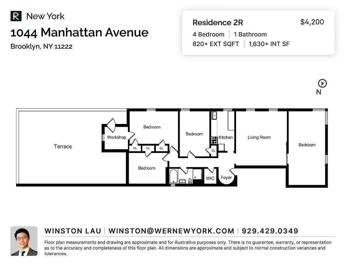 Building Photo - 1044 Manhattan Ave #2R