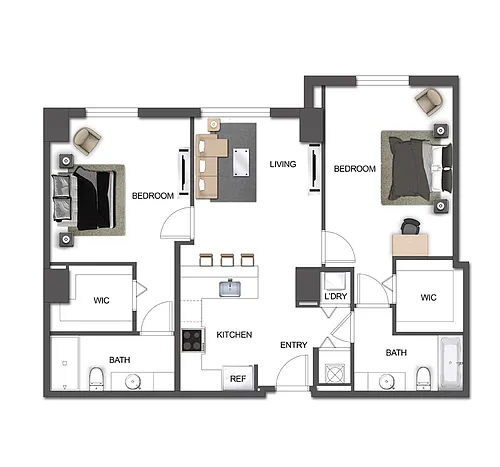 Floor plan B18