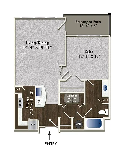 Floor plan Bacall
